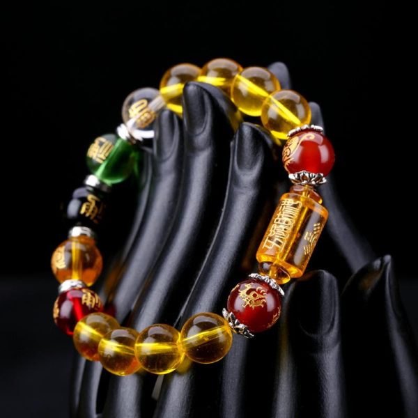 Citrine the God of Wealth Bracelet & The 5 Element Crystals - 图片 2