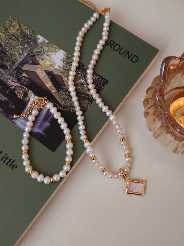 Natural Freshwater Pearl Bracelet - 图片 2