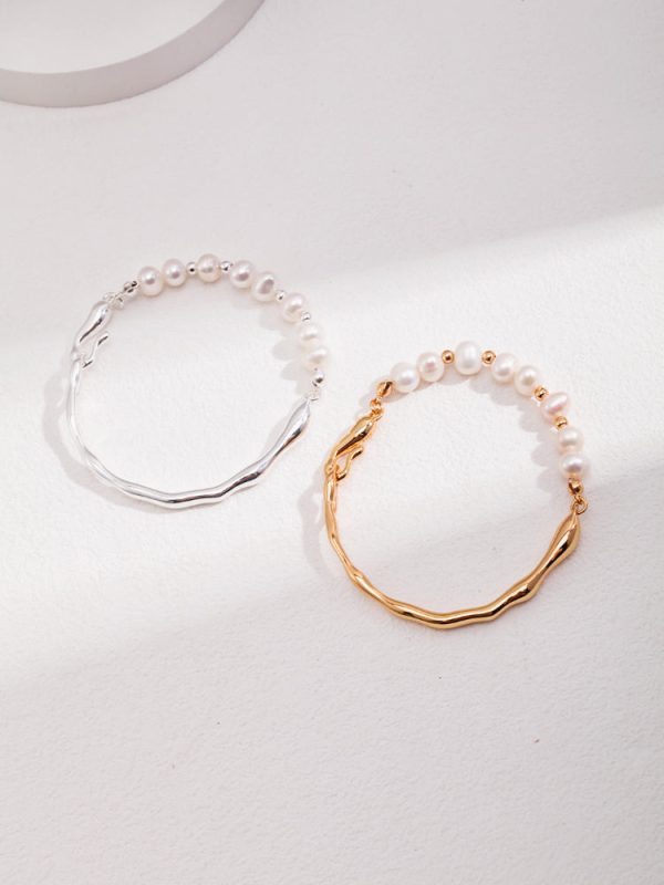 Water drop pearl bracelet - 图片 3
