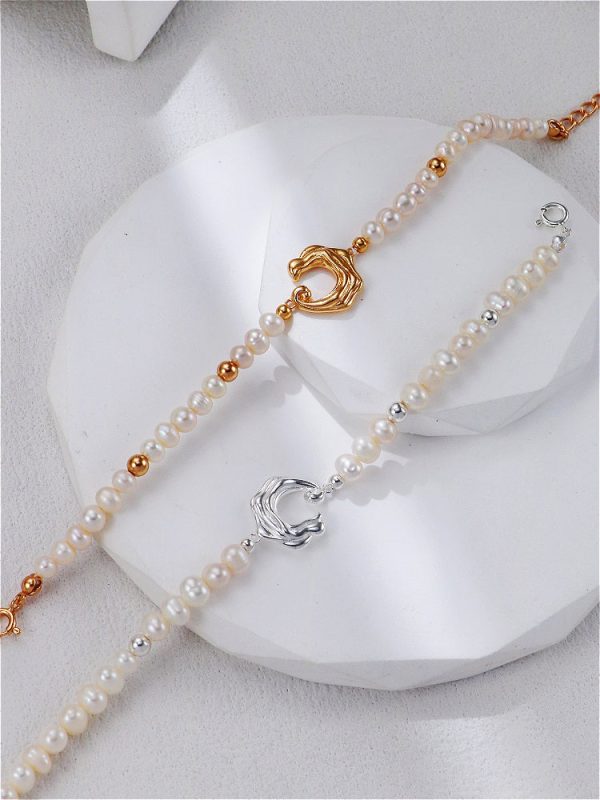 Ocean Wave Pearl Bracelet - 图片 3