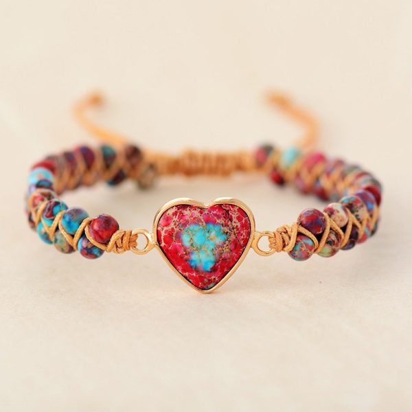 Passionate Heart Jasper Bracelet - 图片 3